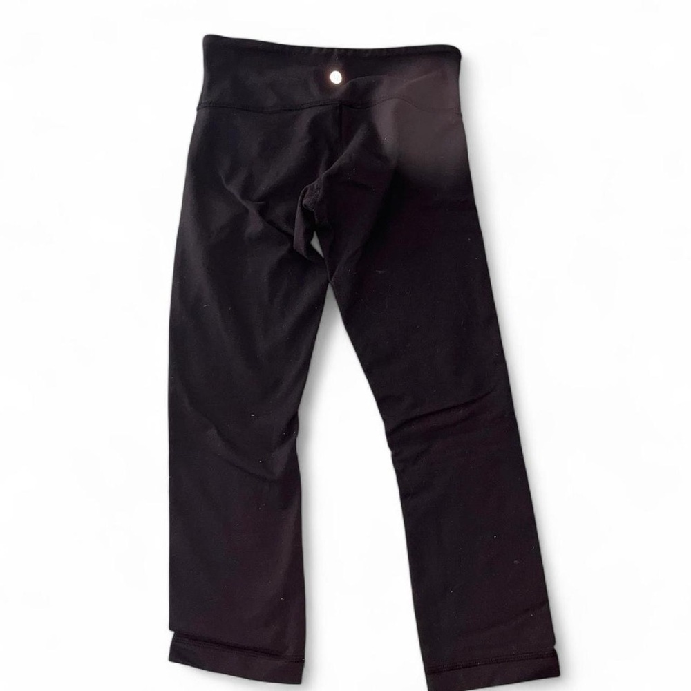lululemon black leggings size 4